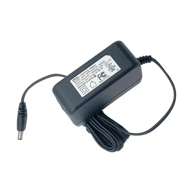 Alt view image 5 of 6 - Authentic DVE AC Adapter For HP T520 Mitel 5330e 5340e HP T530 Power Supply