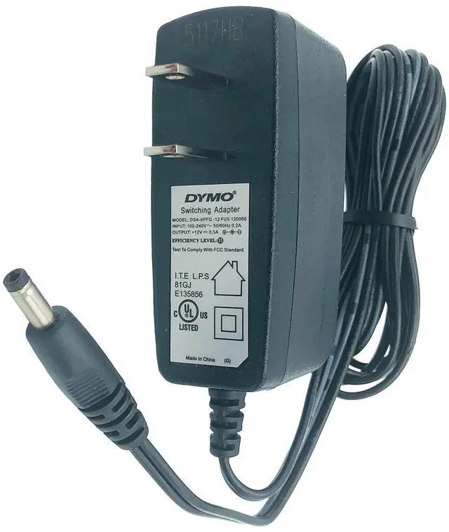 Alt view image 2 of 5 - Original Dymo DSA-6PFG-12FUS Switching Adapter 12V 0.5A Power Supply 120050