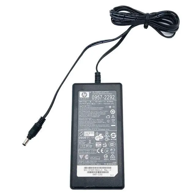 Alt view image 5 of 7 - NEW Original 36W HP AC Adapter 24V 1500mA Model 0957-2483 PA-1360-06H Charger