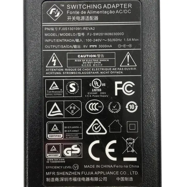 Alt view image 2 of 7 - Authentic Shenzhen AC Power Adapter For POS CCTV NVR Monitor Power Supply