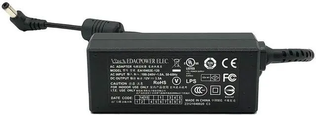 Alt view image 7 of 7 - Original Edac AC Adapter Power Supply for EA1050E-120 12V 3.5A OEM