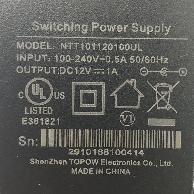 Alt view image 2 of 6 - NEW Genuine Shenzhen AC Power Adapter For Netgear WNR1000 WNR2000 Motorola OEM