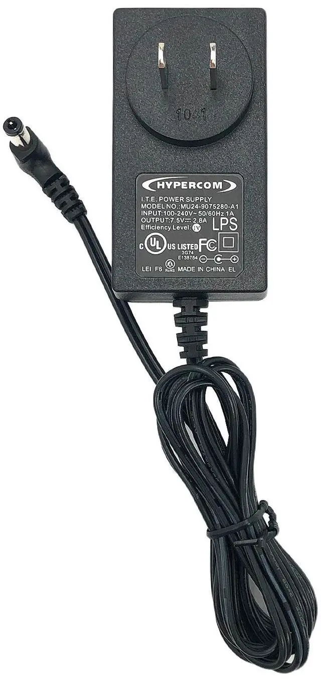 Main image of Original Hypercom AC Power Adapter For Optimum T4205 T4210 Credit Card Terminal