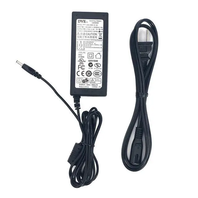 Alt view image 5 of 7 - Genuine DVE DSA-36W-12 24 24W AC Switching Power Supply Adapter 12V 2A OEM
