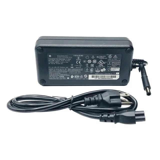 Alt view image 6 of 6 - GenuineHP 150W AC Adapter ADP-150TB 681058-001 697317-001 7.4x5+pin Charger