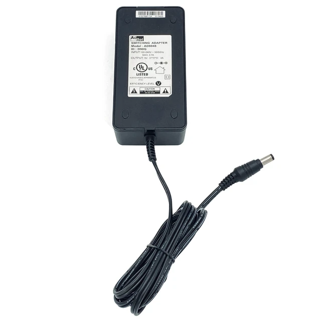 Alt view image 7 of 7 - AcBel 20W AD8048 AC/DC Switching Power Supply Adapter 5V 4A 5.5x2.5mm