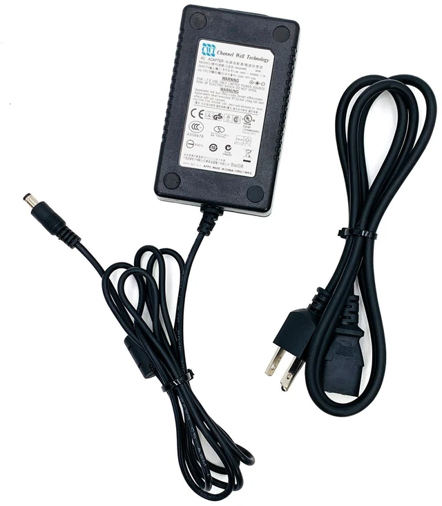 Alt view image 2 of 7 - Channel Well Technology 60W PAA060F 12V 5A AC Power Supply Adapter 5.5mm