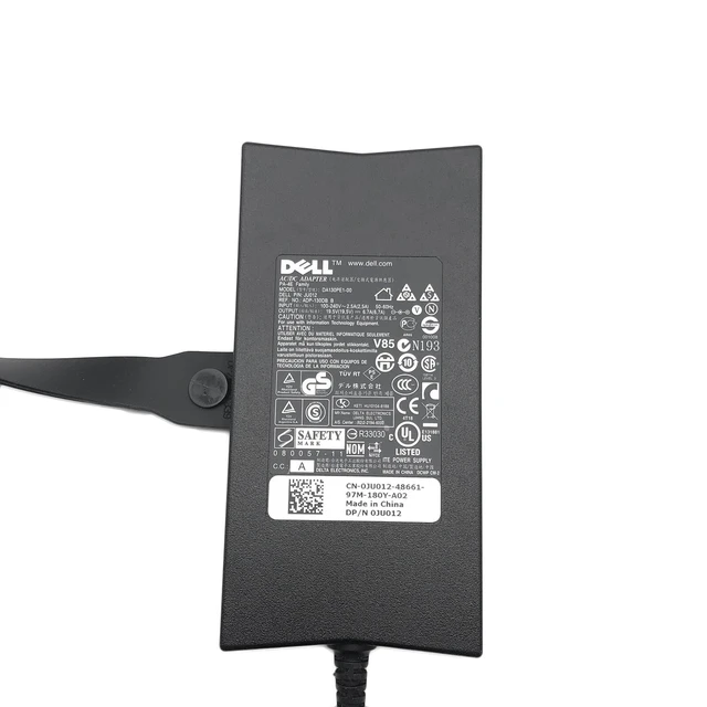 Alt view image 2 of 7 - NEW Authentic Dell 130W AC Adapter Charger for Dell WD19S USB-C Docking Station