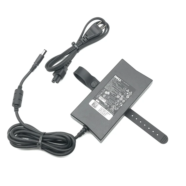 Alt view image 4 of 7 - NEW Authentic Dell 130W AC Adapter Charger for Dell WD19S USB-C Docking Station