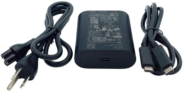 Main image of 60W Dell USB C AC Adapter for Dell Latitude 5310 5430 7290