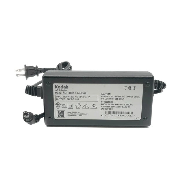 Alt view image 5 of 5 - Kodak AC Adapter for EasyShare Printer Dock Series 3 Dock Plus OEM