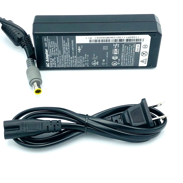 Alt view image 6 of 7 - IBM 90W 92P1113 92P1110 AC Power Supply Adapter Laptop Charger 20V 4.5A