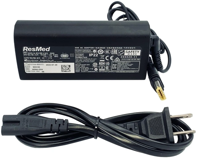 Main image of ResMed 390000 AC Power Adapter 24V 2.7A 65W Power Supply OEM