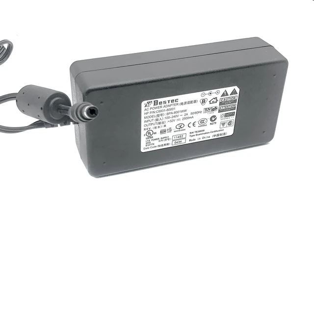 Alt view image 6 of 6 - Original Bestec AC Power Adapter for ScanJet 8270 Document Workstation OEM