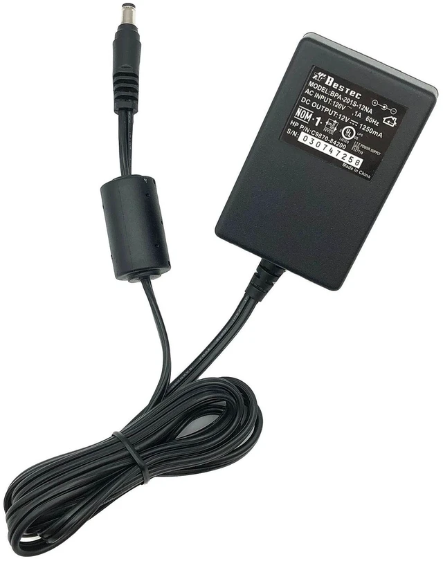 Alt view image 5 of 6 - Genuine Bestec AC Power Adapter for HP ScanJet 2300C 2400 3970 Scanner OEM