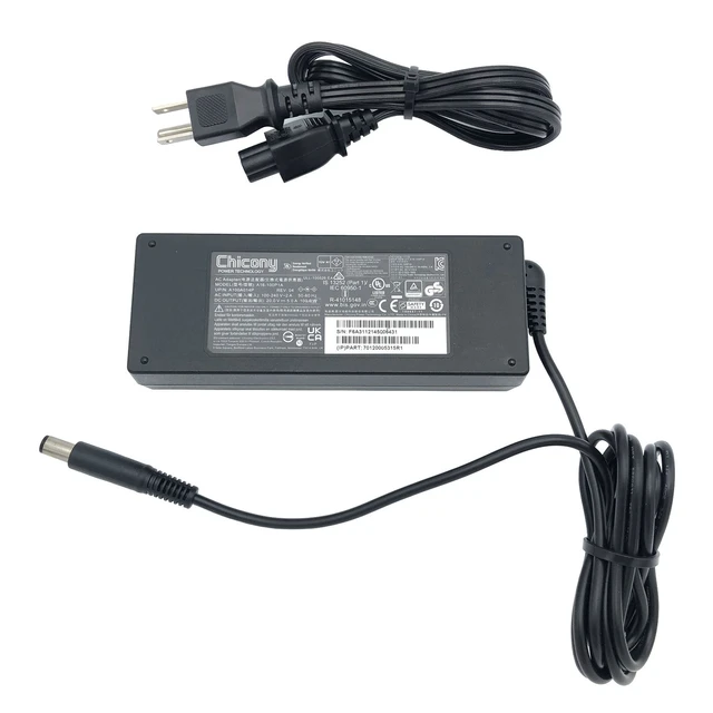 Alt view image 7 of 7 - Genuine Chicony 100W AC Adapter Charger A16-100P1A Power Supply 20V 5A
