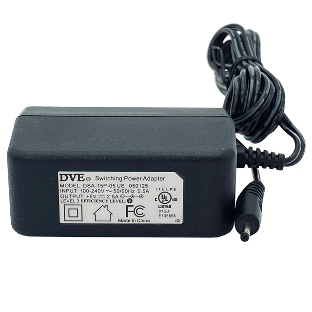 Alt view image 5 of 7 - Original DVE AC Switching Power Adapter for Quad Core Android Tablet PC OEM