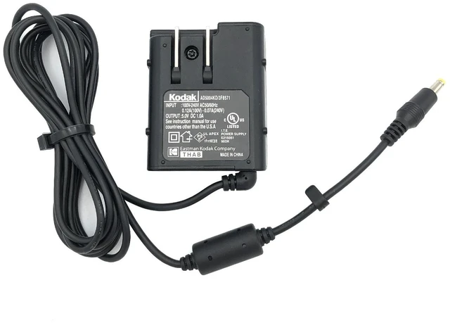 Alt view image 5 of 6 - Original Kodak AC Power Adapter for EasyShare M873 M883 V1003 Cameras OEM