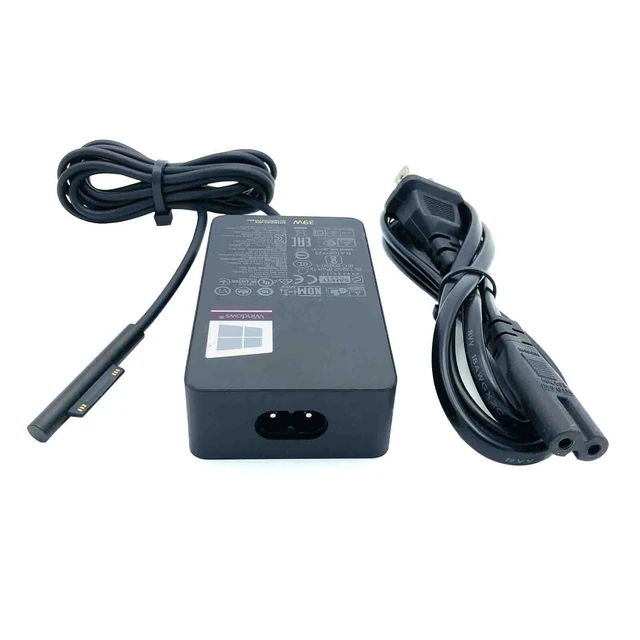 Alt view image 5 of 7 - NEW Genuine 39W Microsoft AC Adapter for Surface PRO 5 6 9 w/5G Book 2 13"