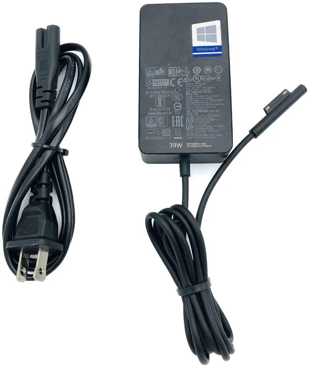Alt view image 5 of 7 - NEW Genuine 39W Microsoft 15.0V 2.6A AC Adapter Model 1963 M1140030-003 OEM