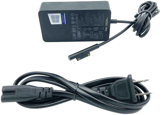 Alt view image 6 of 7 - NEW Genuine 39W Microsoft 15.0V 2.6A AC Adapter Model 1963 M1140030-003 OEM