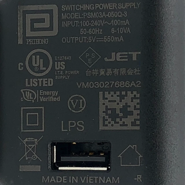 Alt view image 3 of 6 - NEW Original Phihong AC Adapter For Clarisonic Mia3 aria4 SMART Profile Pedi