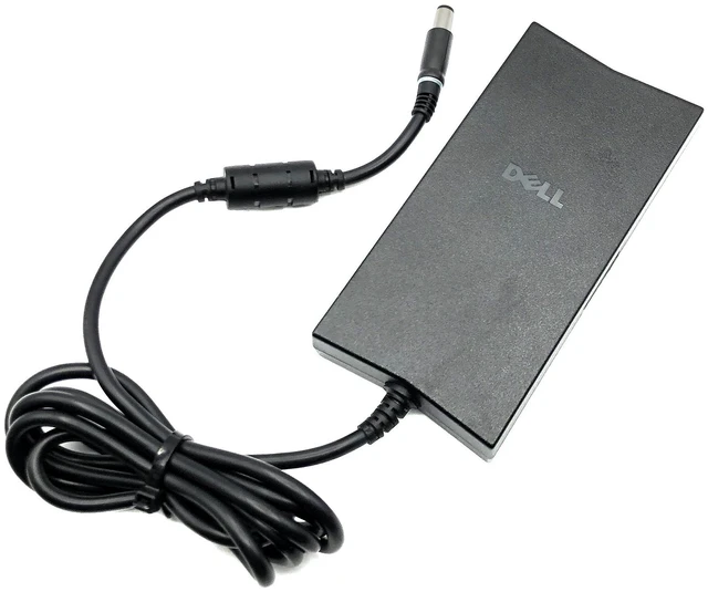 Alt view image 7 of 7 - Genuine Dell 130W Power Adapter for Docking Station PR01X D-PORT 19.5V 6.7A
