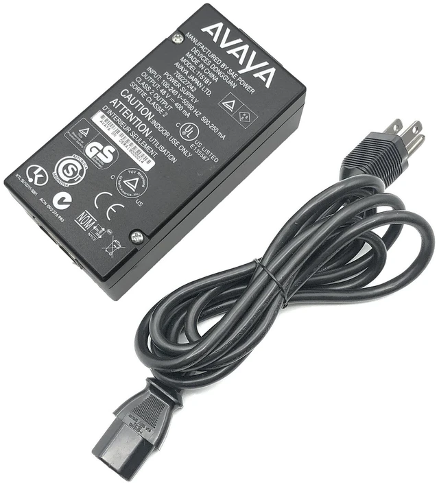 Main image of NEW Original Avaya AC Power Adapter for 4610SW 4620SW IP Telephones OEM