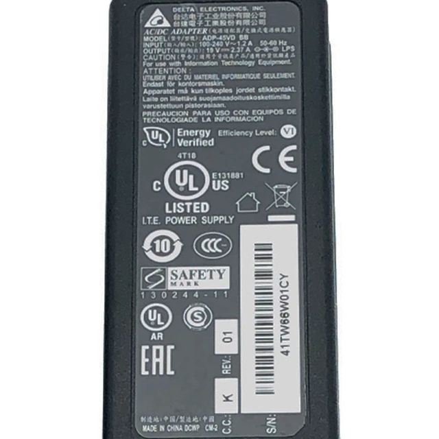 Alt view image 2 of 7 - NEW Original Delta AC Power Adapter for Asus X555 X551M X451C Laptop OEM