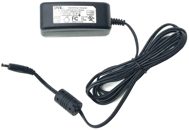 Main image of NEW Genuine 10W DVE Switching AC DC Adapter 5V 2A DSA-12PFA-05 3.5mm