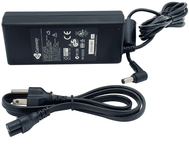 Alt view image 5 of 7 - NEW Original Gateway 90W AC Adapter PA-1900-05 Power Supply 19V 4.74A