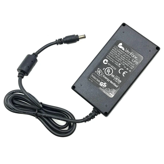 Alt view image 6 of 7 - Genuine Verifone NU60-H120500-I1 AC Power Adapter 12V 5A 60W Power Supply OEM