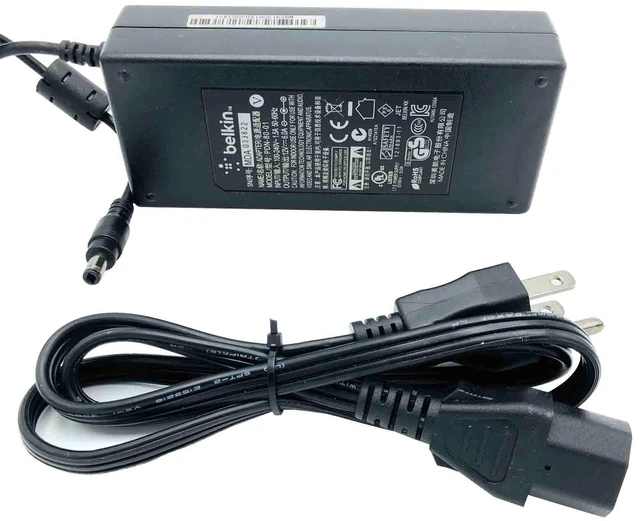 Alt view image 6 of 7 - Original Belkin AC Power Adapter for F4U085 F4U085tt B2B025 Laptop Docking OEM
