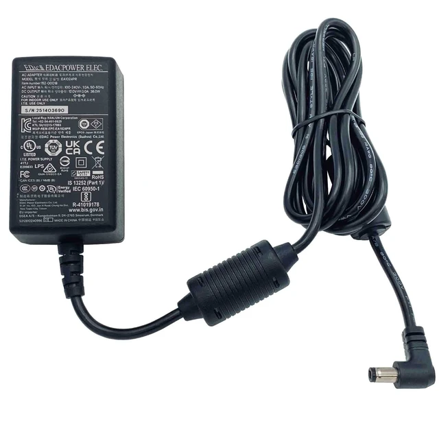 Main image of Original EDac 36W EA1024PR AC Power Supply Adapter 12V 3A 5.5x2.5mm Charger