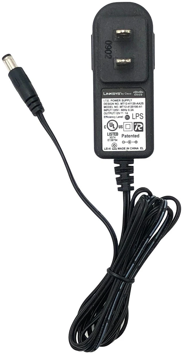 Main image of Original Linksys AC Adapter MT12-41120-AA2S Power Supply AM-1201000D41 12V 1A