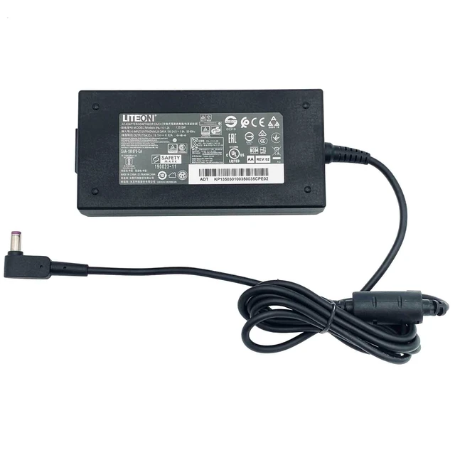 Alt view image 6 of 7 - Genuine 135W Liteon AC Adapter Power Supply For Acer Nitro 5 Laptop Charger