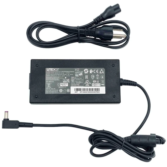 Alt view image 7 of 7 - Genuine 135W Liteon AC Adapter Power Supply For Acer Nitro 5 Laptop Charger