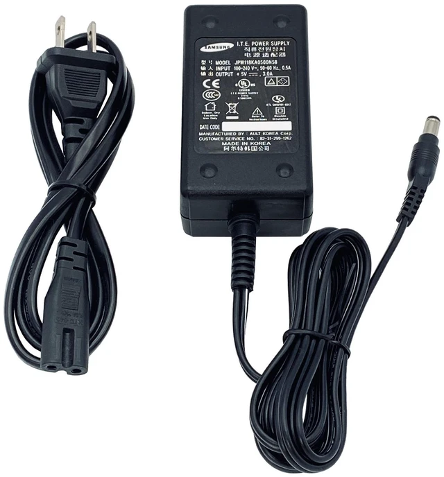 Alt view image 5 of 7 - NEW Original Samsung JPW118KA0500N58 AC Power Adapter 5V 3A 15W Power Supply OEM