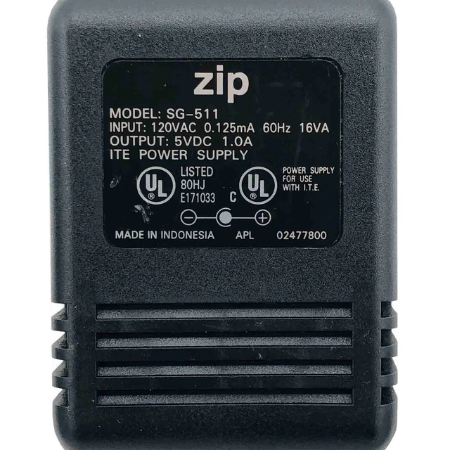 Alt view image 2 of 6 - Genuine Iomega AC Power Adapter for Z100S Z100USB External Magnetic Disk Drive