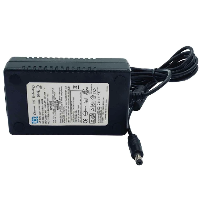 Alt view image 6 of 7 - Original CWT PAA060F AC Power Adapter 12V 5A 60W ITE Power Supply OEM
