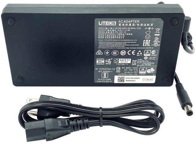 Main image of Genuine 230W Liteon AC Adapter For Intel BLKNUC8I7HNK NUC8I7HNKQC1 Power Supply