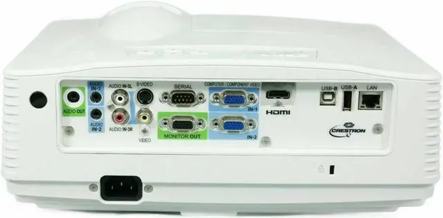 Alt view image 3 of 6 - Mitsubishi WD570U DLP Projector 3500 ANSI 16:10 (WXGA) Home Theater
HD 1080p HDMI  Professional Gaming Movie Cinema 3D Conference Room Native Resolution 1280 x 800  OEM  with Accessories bundle