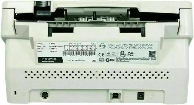 Alt view image 2 of 2 - Fujitsu General Document Scanner - Office Equipment & Supplies w/ AC Adapter Tray Bundle