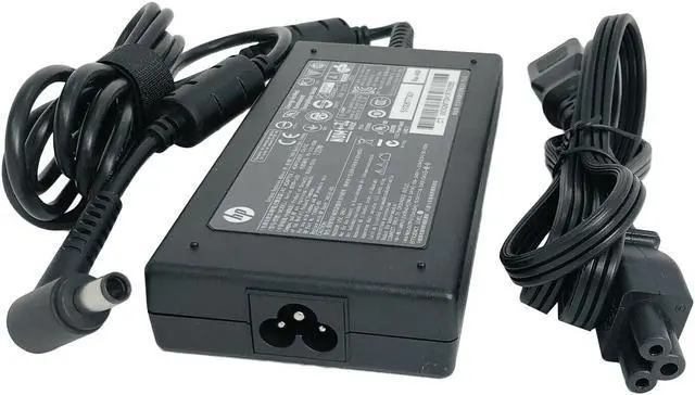 Alt view image 5 of 5 - Genuine HP 120W AC DC Adapter 740243-001 PA-1121-62HB 19.5V 6.15A for Pavilion 27se Touch AIO Desktop w/Cord OEM