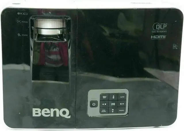 Alt view image 5 of 6 - BenQ MX723 DLP Projector 3700 ANSI Lumens Meeting HD 1024x768 1080i HDMI 3D Home Theater Professional Streaming with Accessories bundle
