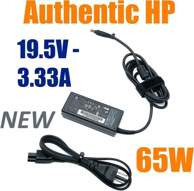Main image of New Authentic HP 65W AC DC Power Adapter 19.5V 3.33A 586692-001 587303-001 708778-100 4.8 x 1.7 mm Genuine for Streaming Client ST5742 ST5747 for Promo T5740 T5745 etc w/PC