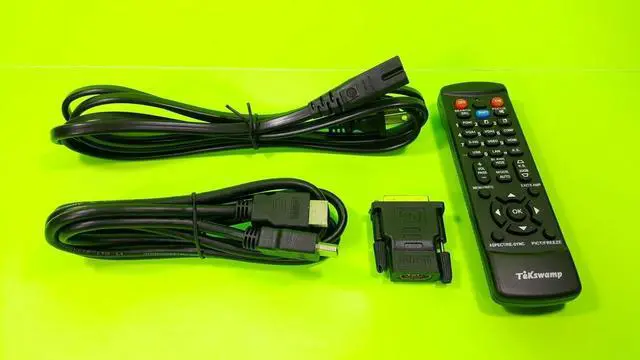 Alt view image 7 of 7 - NEC NP300 (DVI to HDMI) LCD Projector 2200 ANSI Lumens  Resolution MAX 1600x1200 w/Remote