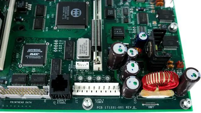 Alt view image 5 of 6 - IBM 171480-001 Rev.L Main Logic Board Motherboard for 4400-004 Label Printer OEM