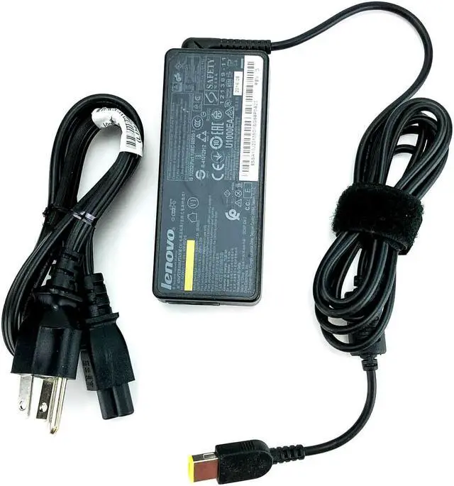 Alt view image 5 of 5 - Genuine Lenovo Adapter 20V 3.25A 65W Square tip ADLX65NLC2A 45N0478 36200249 for Laptop Thinkpad T450 T460 T470 E550 E555 G50 G70 G500 G505 E550 E555 E560 E565 E57 w/PC OEM Original