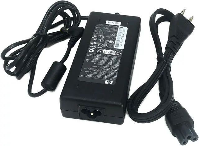 Alt view image 5 of 6 - Genuine HP AC Power Adapter 18.5V 4.9A 90W PA-1900-15C2  2.5/5.5mm tip 325112-001 324816-003 0220A1890 324816-001 PPP014S for laptop w/PCord OEM Original